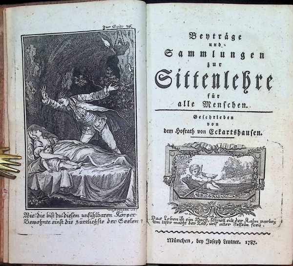 Carl von Eckartshausen Hofrath - Beyträge und Sammlungen zur Sittenlehre für alle Menschen