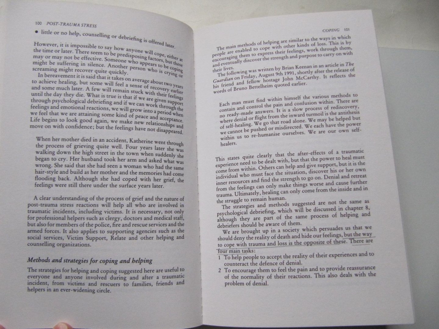 Frank Parkinson - Post-Trauma Stress