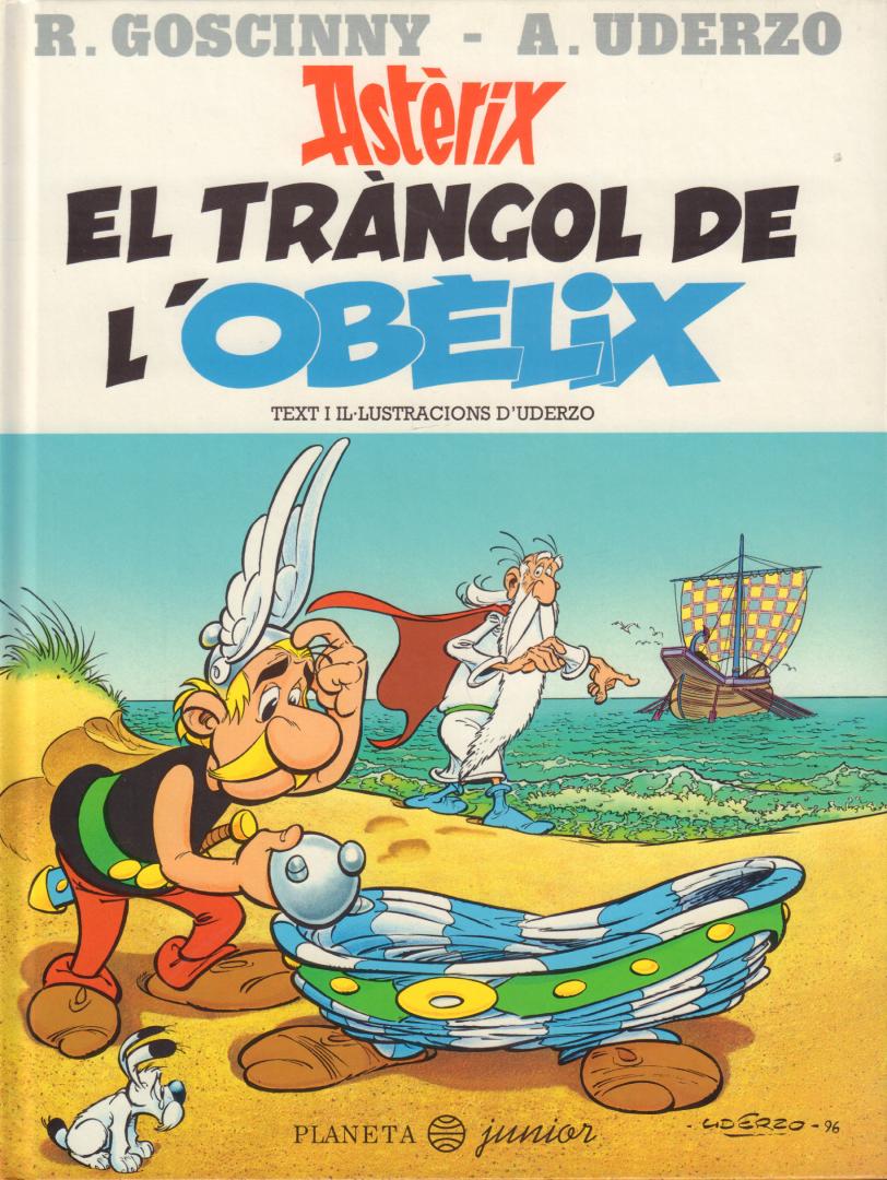 Gosginny / Uderzo - ASTERIX EL TRANCOL DE L'OBELIX, hardcover,  gave staat, Asterix in het Catalaans