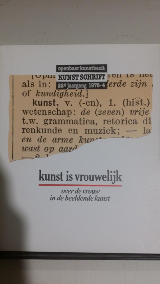 Haveman e.a., Mariette - Kunstschrift 1978-2: Beeldende Kunst en Theater