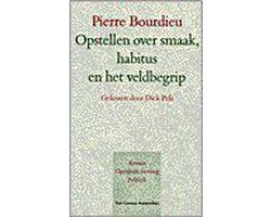 Bourdieu - Opstellen Smaak Habitus Veldbegrip