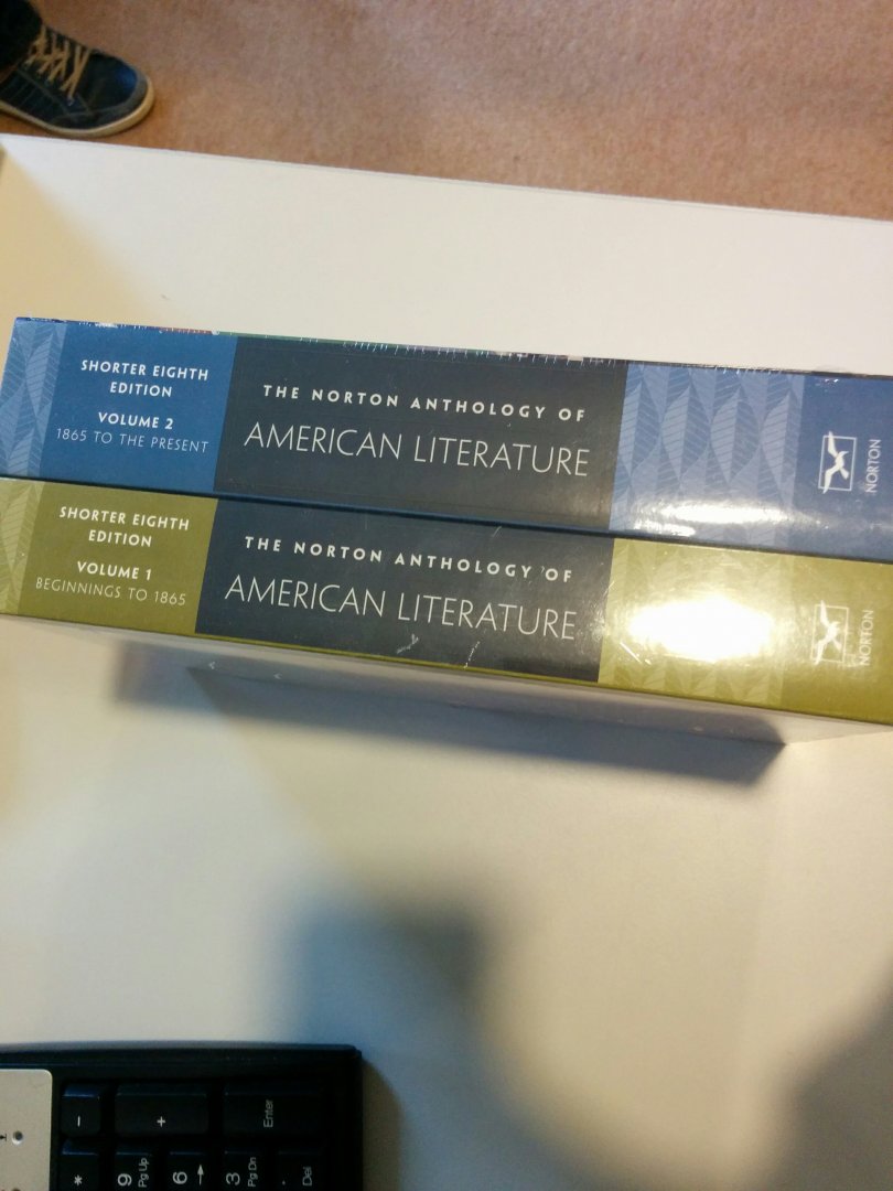Baym, Nina - The Norton Anthology of American Literature 8e - Shorter V1 and V2 Package
