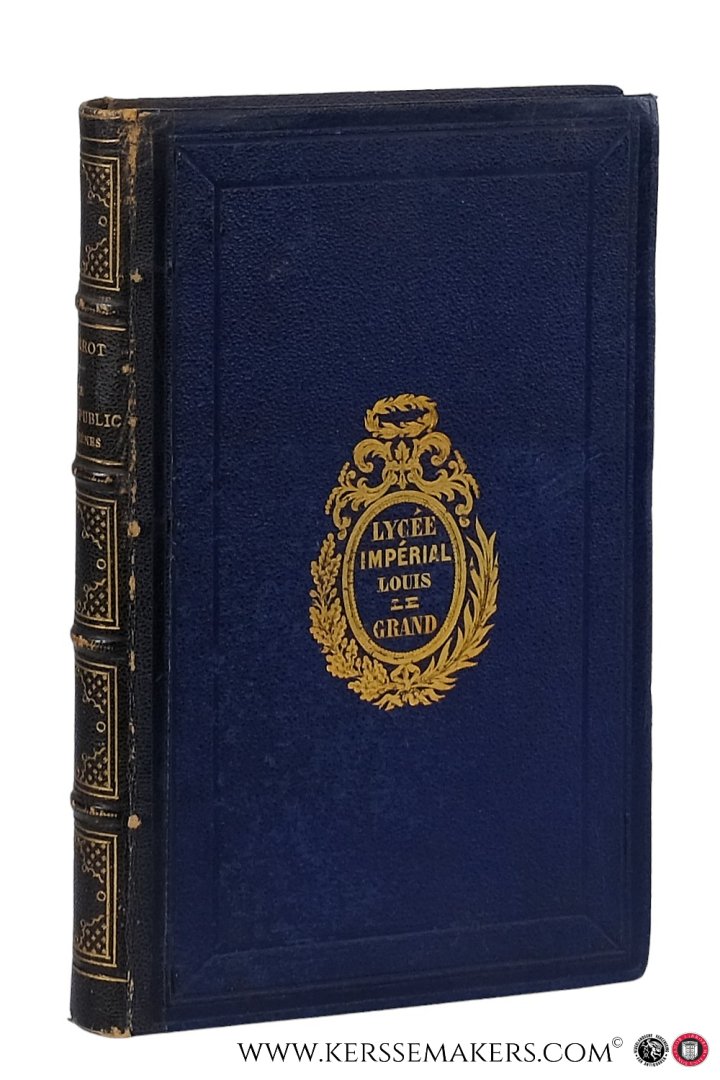 Perrot, Georges. - Essais sur le droit public et privé de la république Athénienne. Le droit public.
