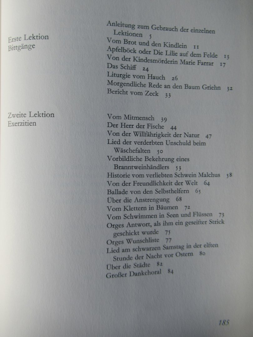 Brecht, Bertolt - Haus Postille