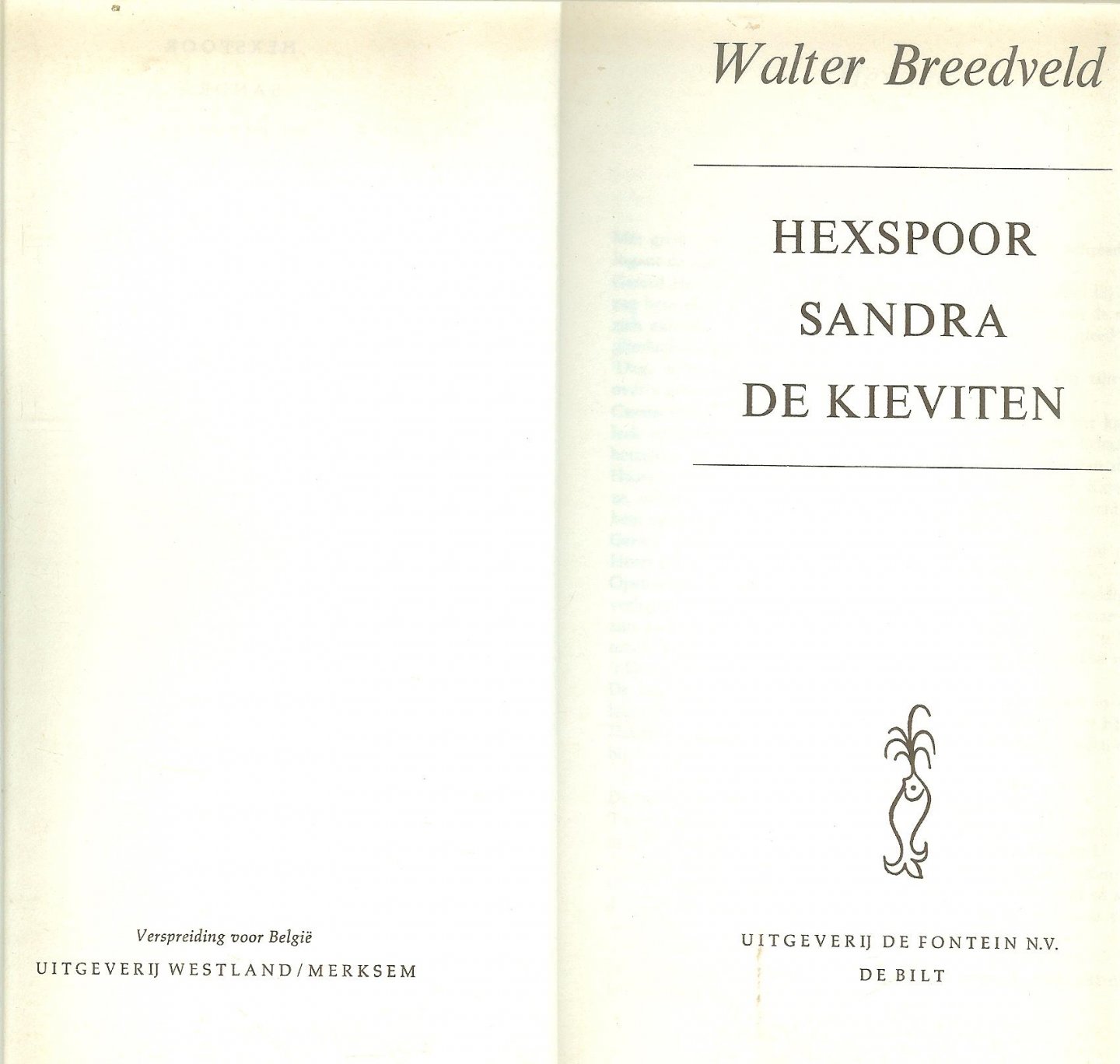 Breedveld Walter - Hexspoor Sandra Kieviten Omnibus