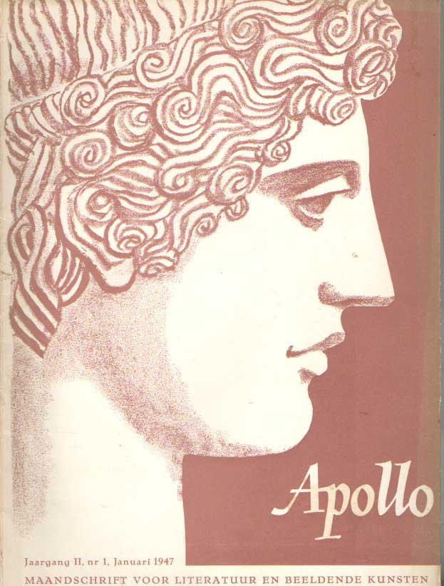 Tielrooy, Johannes en Fr. W.S. van Thienen (redactie) - Apollo. Maandschrift voor literatuur en beeldende kunsten. Complete jaargang