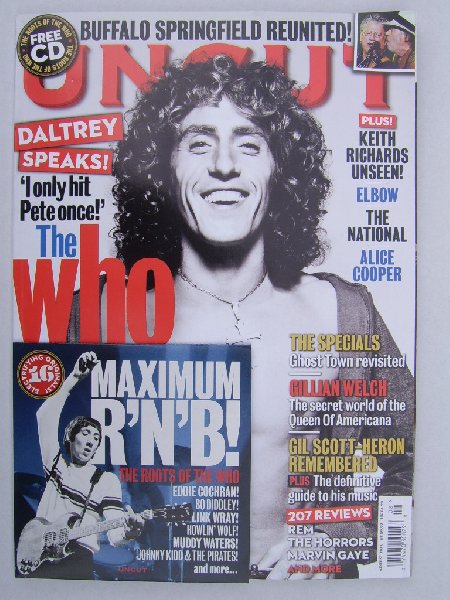 Uncut Magazine - Uncut nr.171 - August 2011 - Roger Daltrey - inclusive. CD Roots of the Who