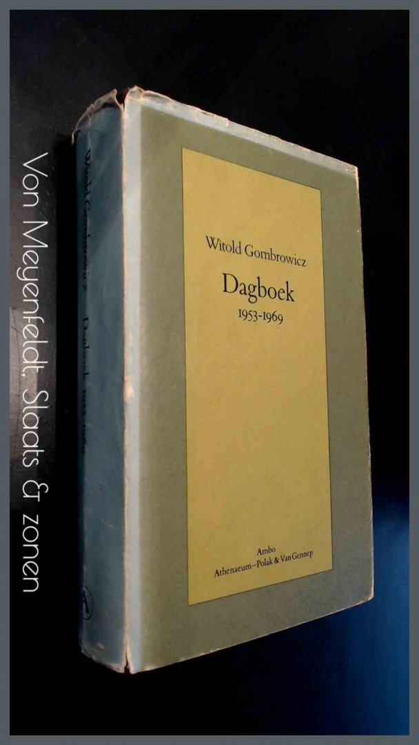 GOMBROWICZ, WITOLD - Dagboek 1953 - 1969
