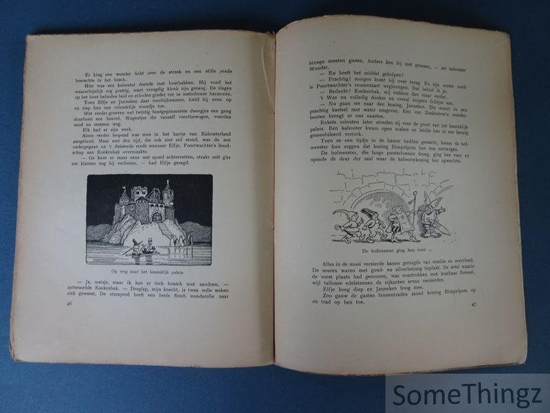K.E. Ricone - Jannekens wondere avonturen. Met zeer talrijke illustraties van Elza Severin, Regaert, Suetens, e.a.