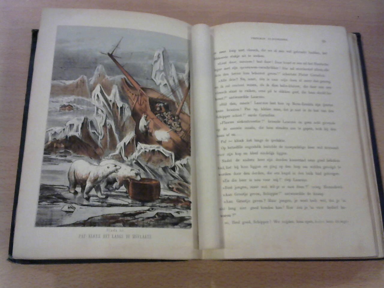 Louwerse P. - Kloek volk met kloeken moed, of De Overwintering der Nederlanders op Nova-Zembla in de jaren 1596-1597, geschiedkundig verhaal voor 't jong nederland