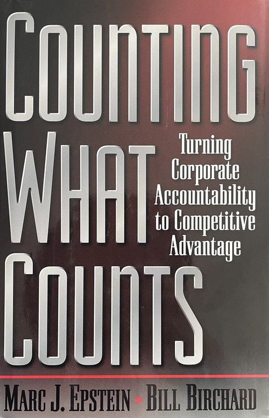  - Counting What Counts