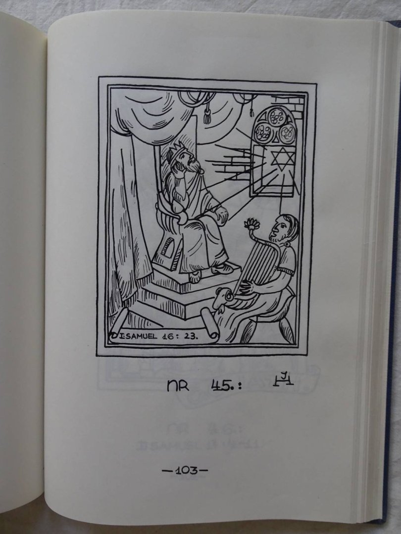 Hejjas, J.A.A. (Reverend). - Biblische Illustrationen. Manuscript , 6 Volumes: I. Thora, II.  Josua - Maleachi, III. Das Evangelium nach Mattäus, IV. Das Evangelum nach Markus. V. Das Evangelium nach Lukas. VI. Das Evangelium nach Johannes.