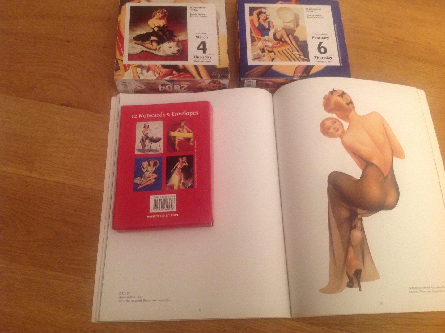 Elvgren  en Vargas - Vargas met drie extra's