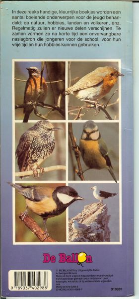 Eerbeek Ton van - Kijk een boek over vogels in de tuin in het bos .. je eerste gids over vogels
