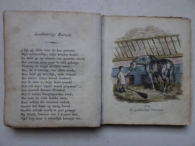 Meerten, A.B. van & C.P.E. Robidé van der Aa. - Tafereelen en gedichtjes voor de jeugd.