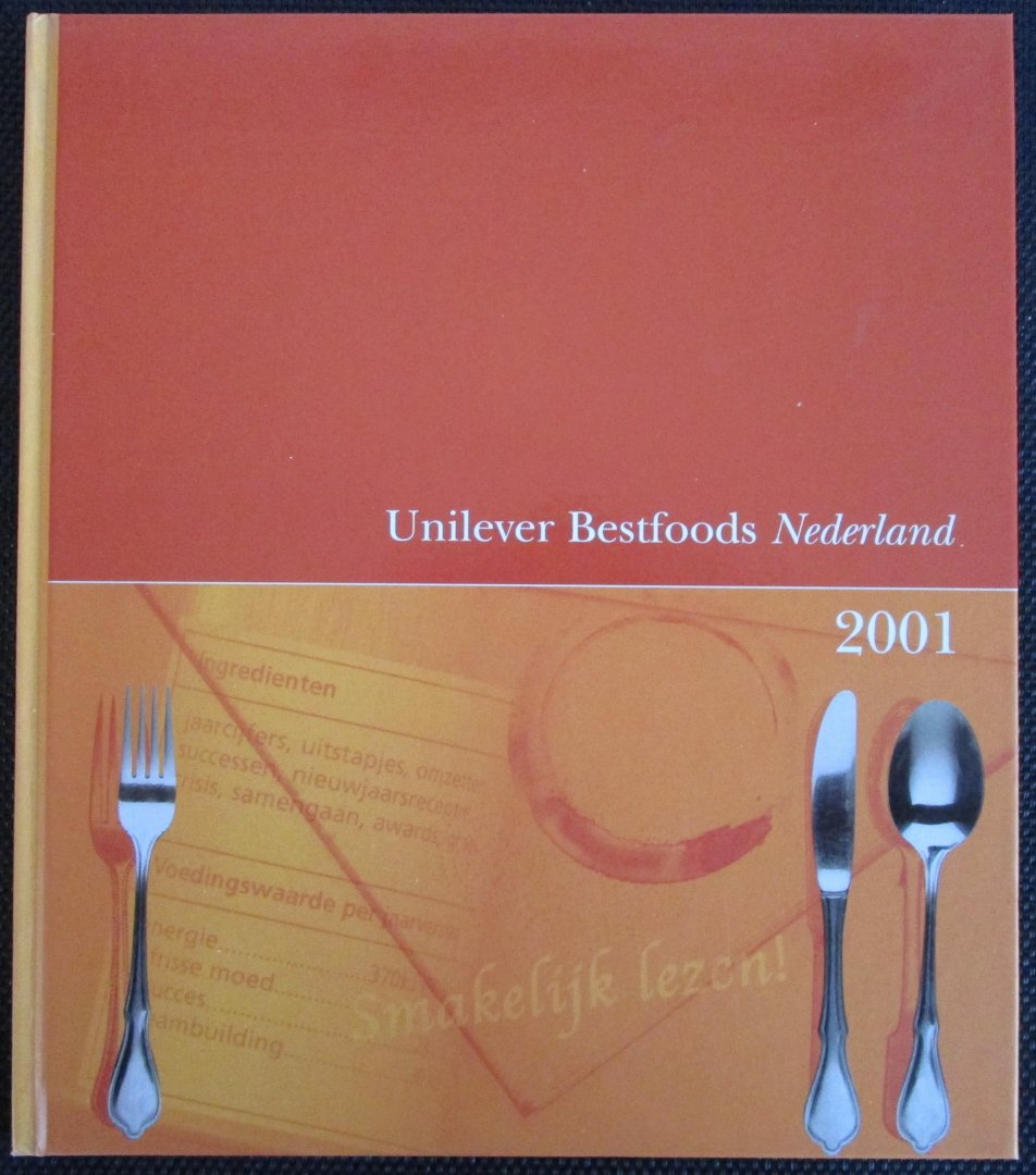 Stal, Anthonie - Unilever Bestfoods Nederland 2001