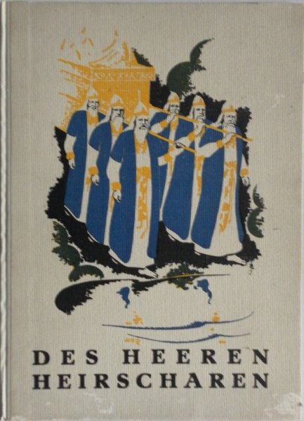Groot Joh de en Noordzij A - Des Heeren heirscharen Met platen en kaart Compleet met al ingeplakte platen premieboek NCRV kalender 1938