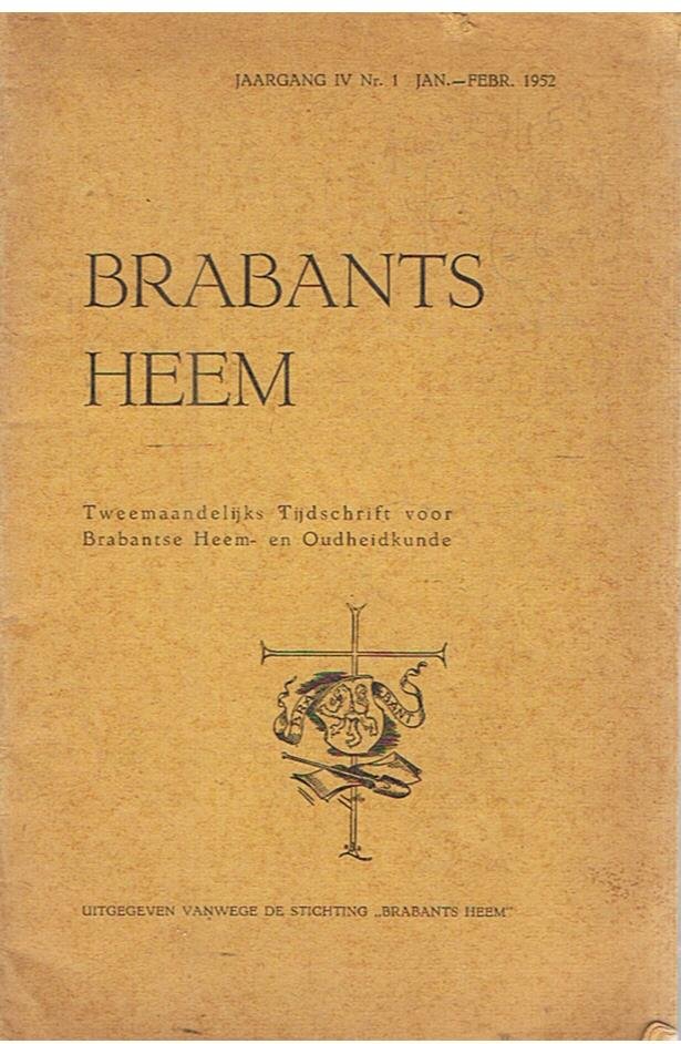 Mandos - Bestuur - Brabants Heem jaargang IV nr. 1  jan-feb 1952