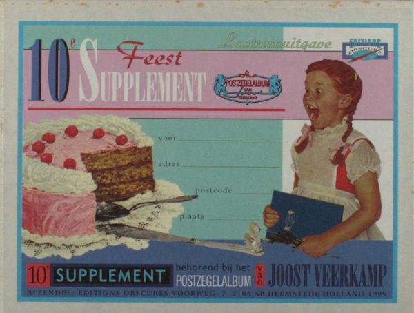 Veerkamp, Joost. - Het Postzegelalbum. 10e supplement.