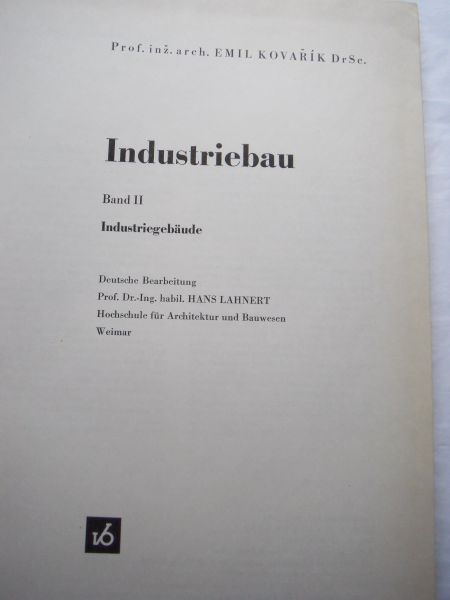 Kovarik, E. - Industriebau deel 1 en 2
