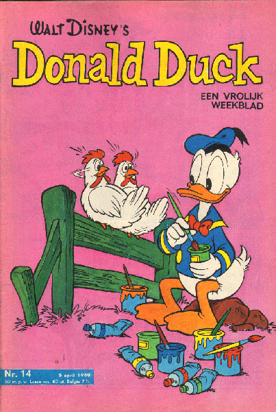 Disney, Walt - Donald Duck 1969 nr. 14 , 5 april , Een Vrolijk Weekblad,  goede staat