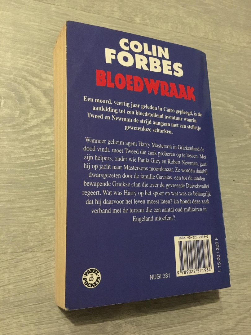 Colin Forbes - Bloedwraak