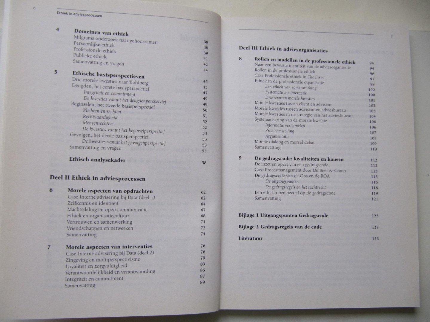 Es, R. van - Ethiek in adviesprocessen