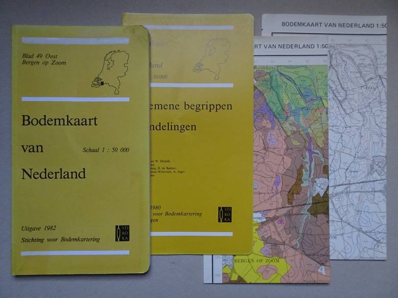 Damoiseaux, J.H., Steur, G.G.L. & Heijink, W.. - Bodemkaart van Nederland, schaal 1: 50.000, blad 49 Oost Bergen op Zoom/ Algemene begrippen en indelingen.