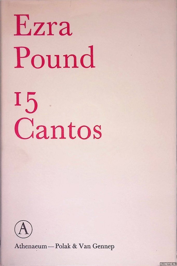 Pound, Ezra - 15 Cantos
