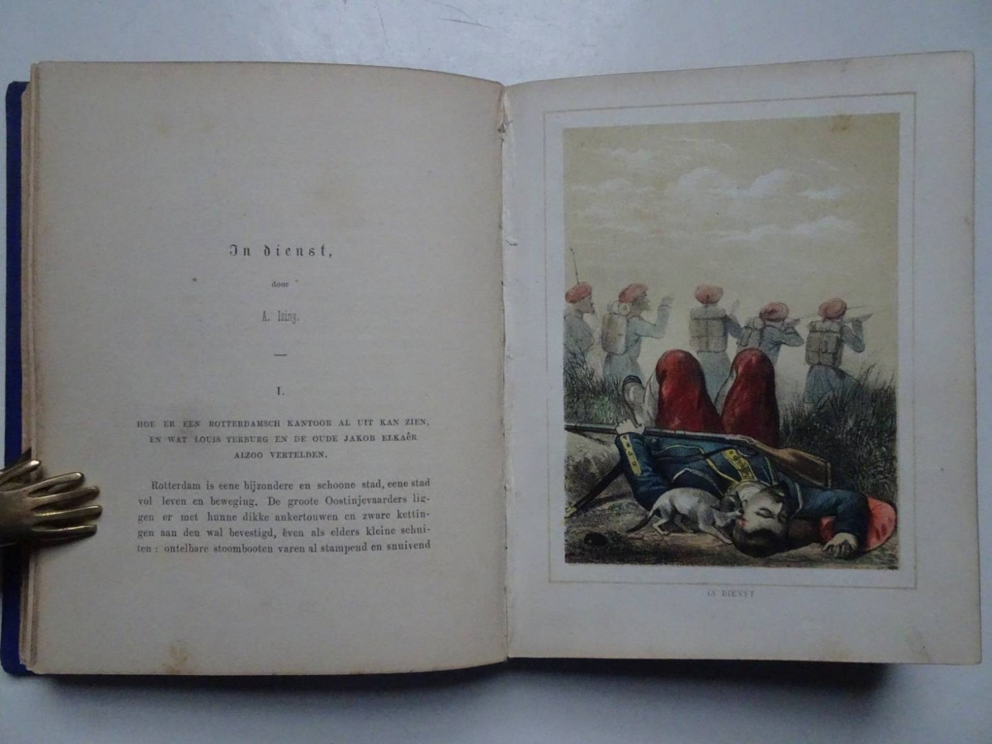 Ising, A. (red.). - Almanak voor de jeugd, voor 1856.