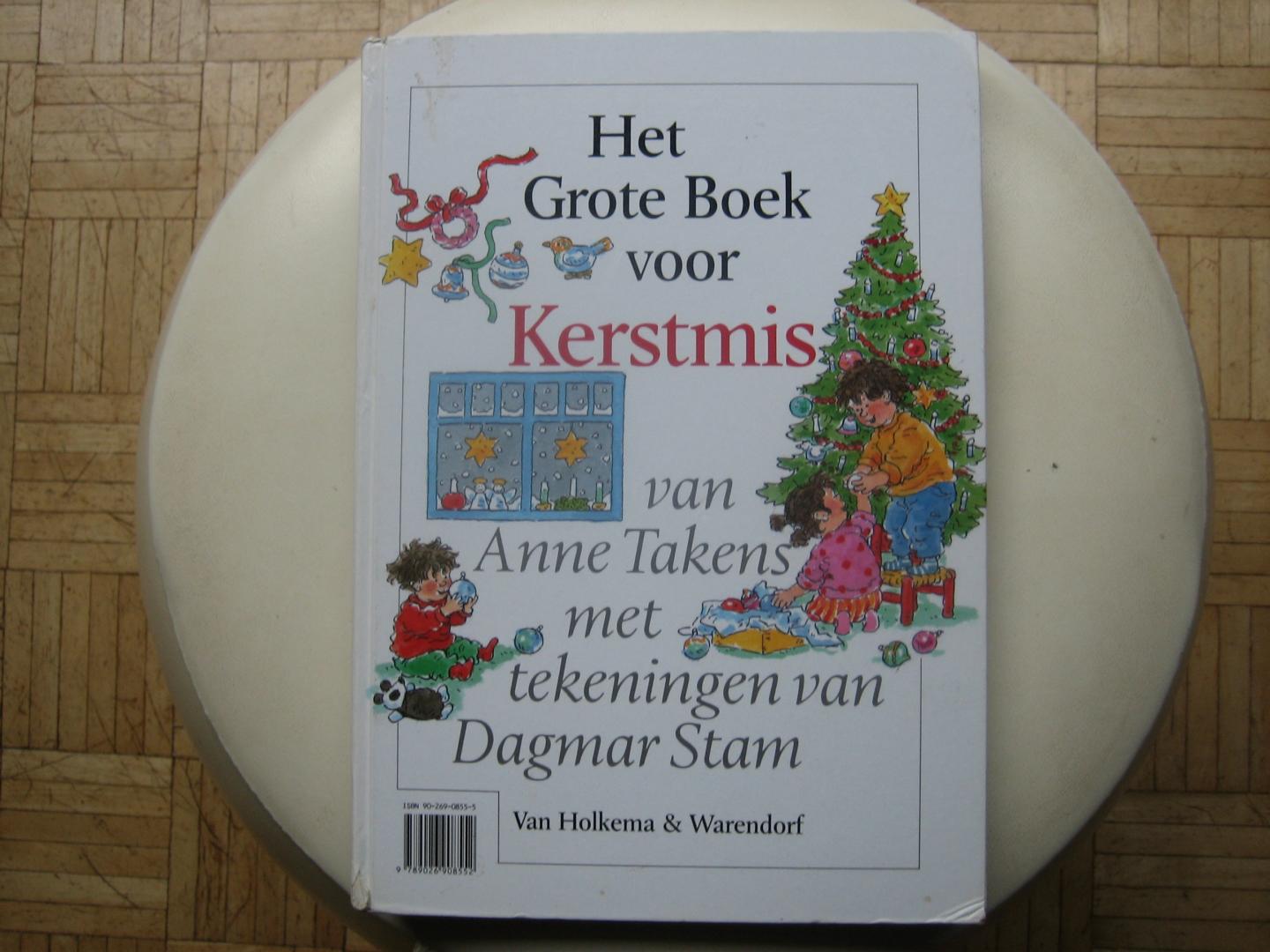 Anne Takens - Het grote boek voor Sinterklaas en Kerstmis