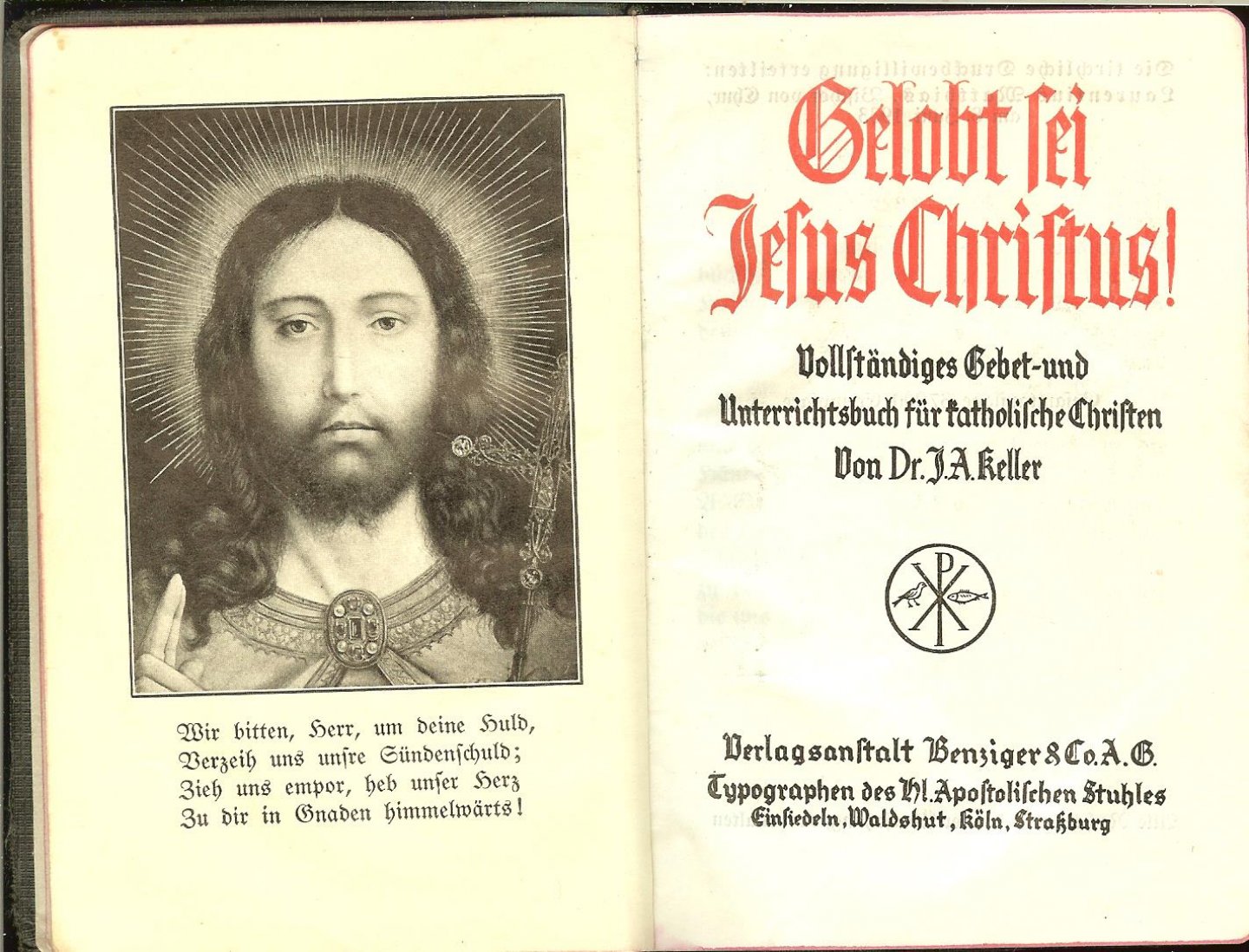 Keller, Dr.J.A.  en  Karl Edwin Würth - Gelobt sei Jesus Christus