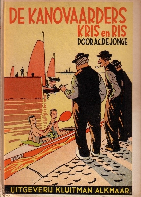 Jonge, A.C. de - De  kanovaarders Kris en Ris