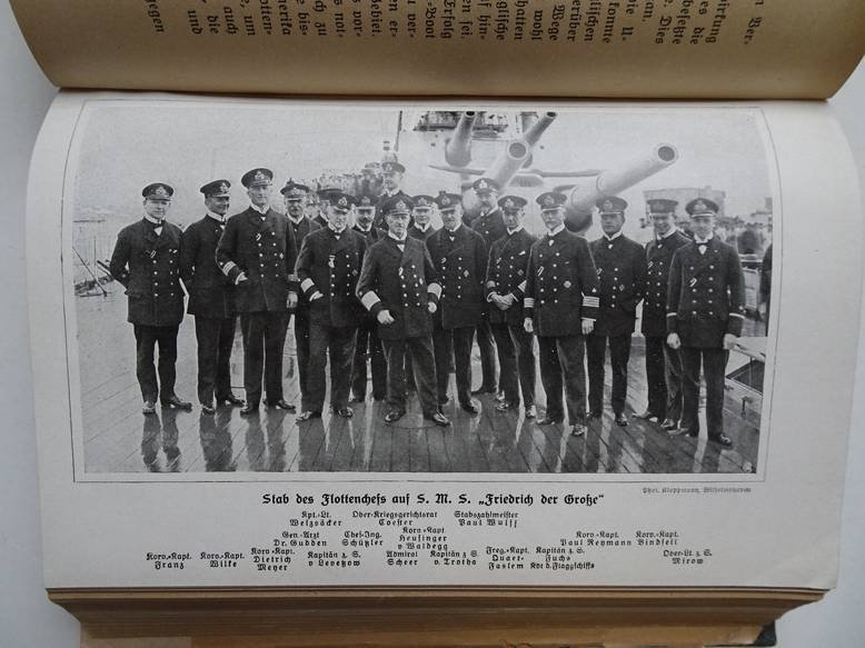 Scheer, Admiral. - Deutschlands Hochseeflotte im Weltkrieg. Persönliche Erinnerungen von Admiral Scheer. Mit zahlreichen Bildern und Kartenbeilagen.