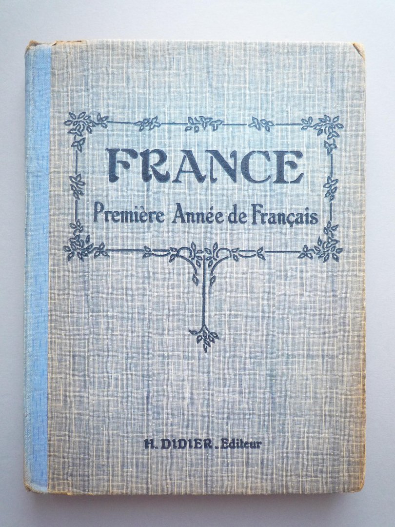 Camerlynck - France. Première Année de Francais