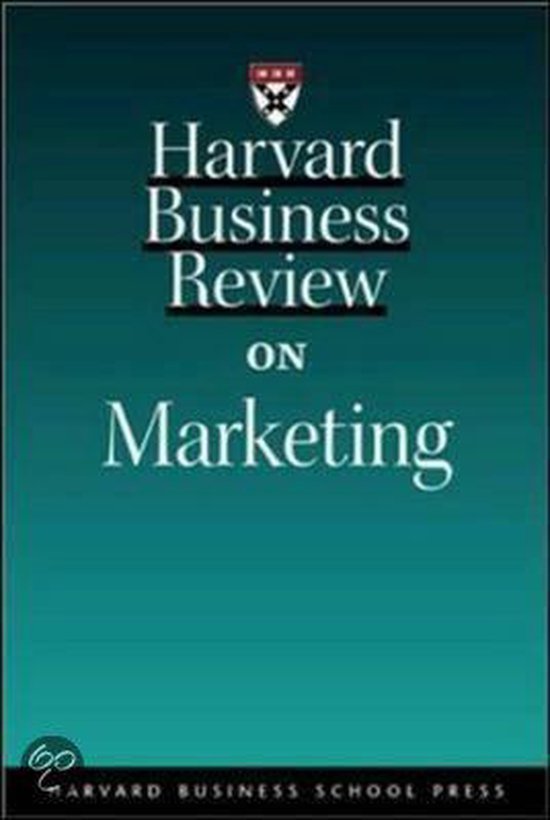 Harvard Business Review - Harvard Business Review  On Marketing