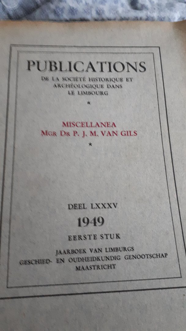 Van Gils - Publications