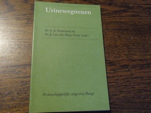 Duursma, Dr. S.A.; Sluys, Van der Dr. J. - Urinewegstenen