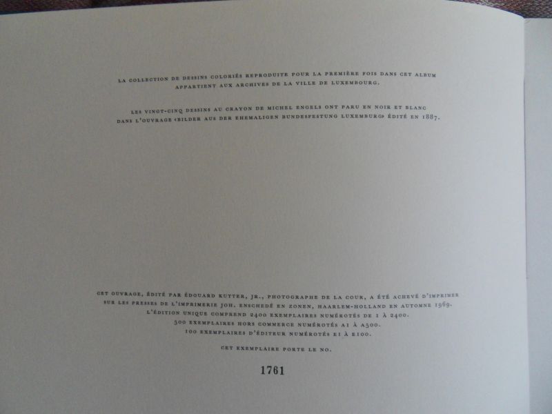 Engels, Michel. - Dessins Pittoresques de Luxembourg.