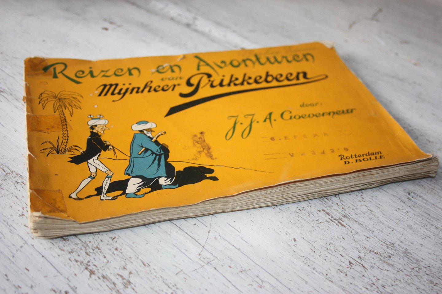 Goeverneur, J.J.A. - REIZEN EN AVONTUREN VAN MIJNHEER PRIKKEBEEN
