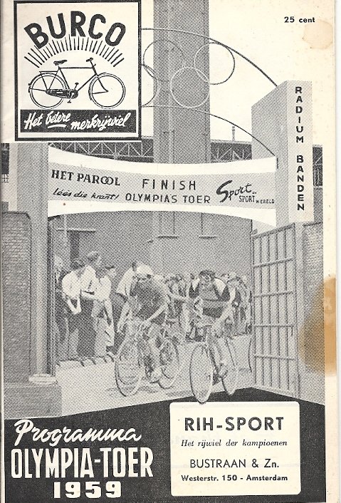  - Programma Olympia-Toer 1959