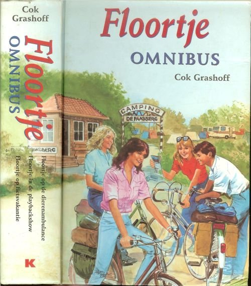 Grashoff, Cok . Geillustreerd door Herry Behrens  Omslagontwerp Design  team Kluitman - Floortje Omnibus Floortje op de dierenambulance; Floortje in de playbackshow; Floortje op fietsvakantie