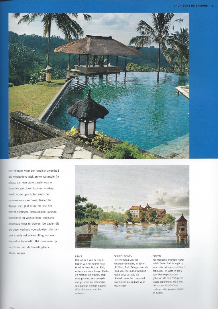 Vertaling  door Scheperkeuter Gea - Tropische interieurs in Azie eerste druk van Nederland/  eerste uitgave in [HK} Ltd 1997