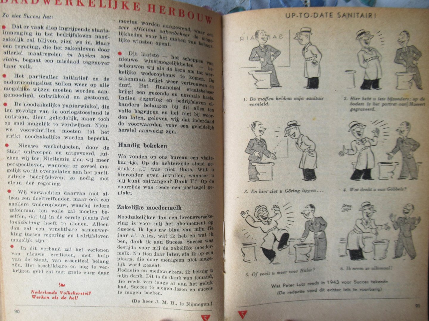  - Succes. Nederland's Efficiency maandblad