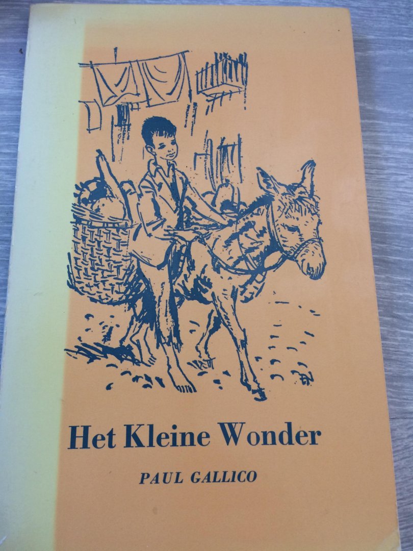 Gallico - Kleine wonder / druk 1
