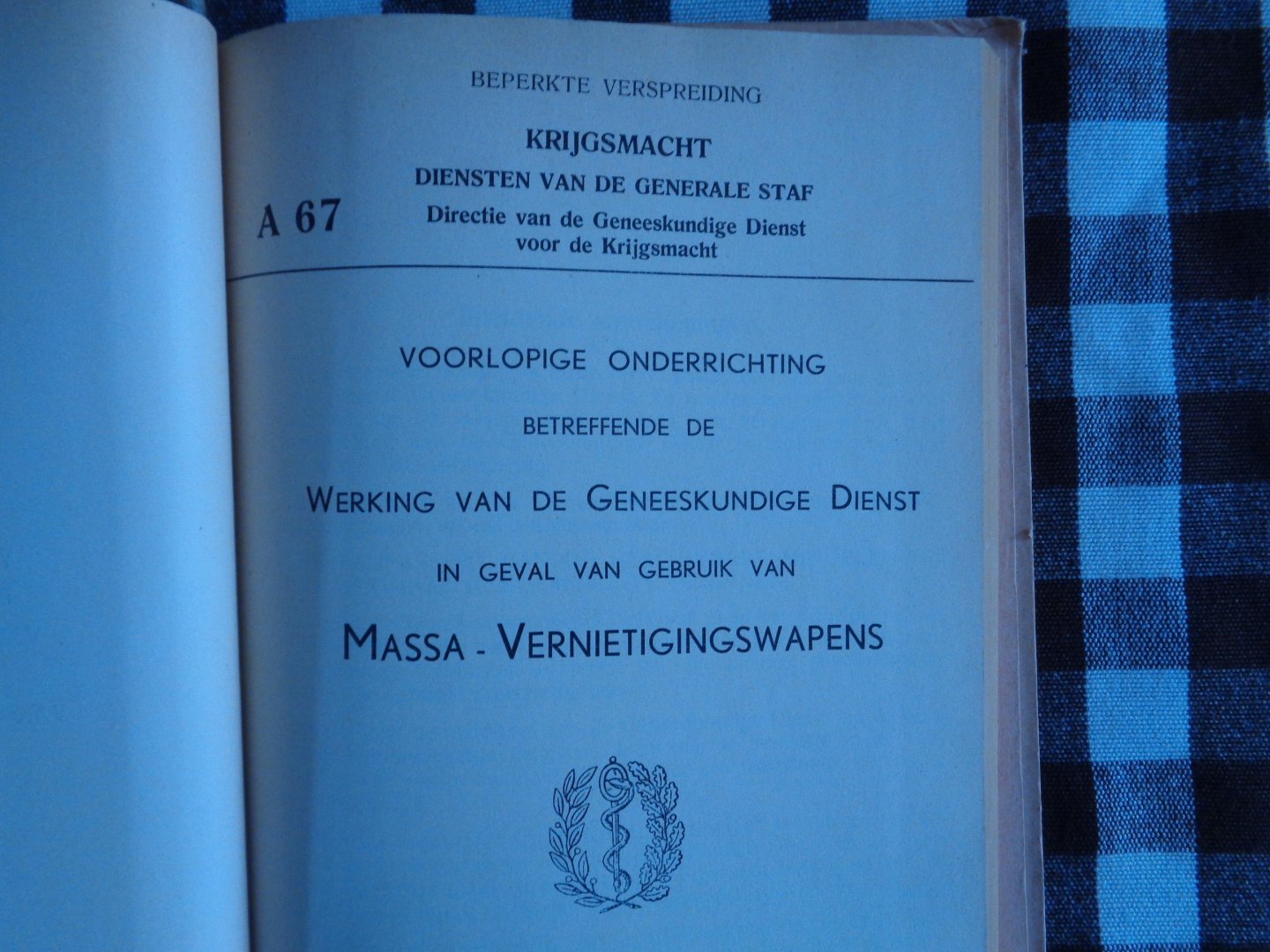krijgsmacht - maasa-vernietigingswapens 1966