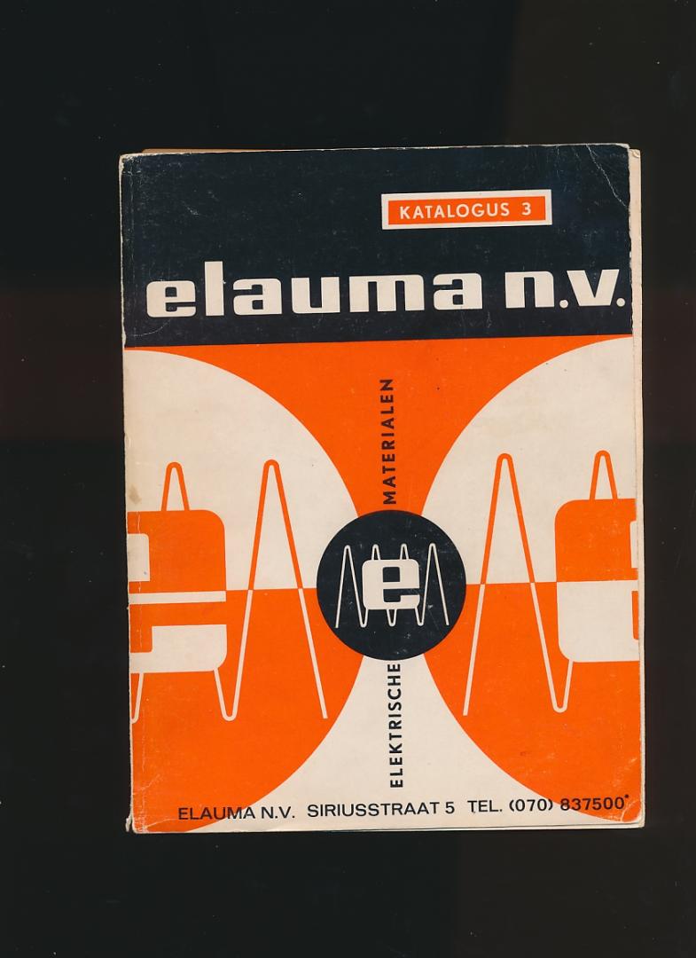 Red. - Elauma Elektrische Materialen Katalogus 3 1965