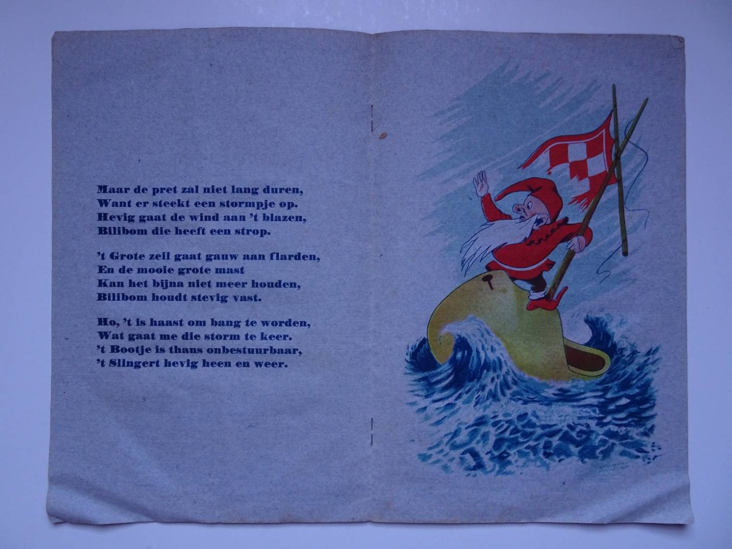 Joustra, L. & Guus Mensink. - Bilibom's Zeiltocht. Een kabouter-avontuur.