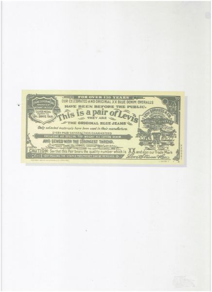 graveline, noel - levi strauss history