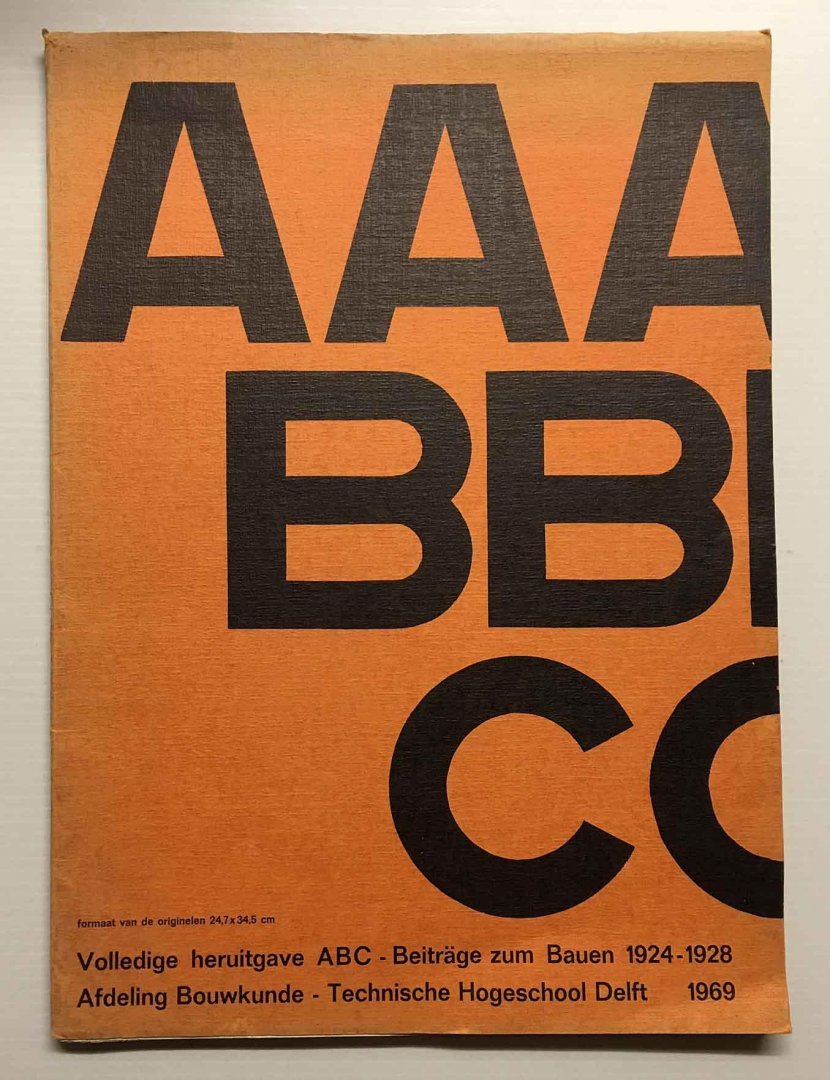 Anon. - ABC. Beitrage zum Bauen 1924-1928 [REPRINT]